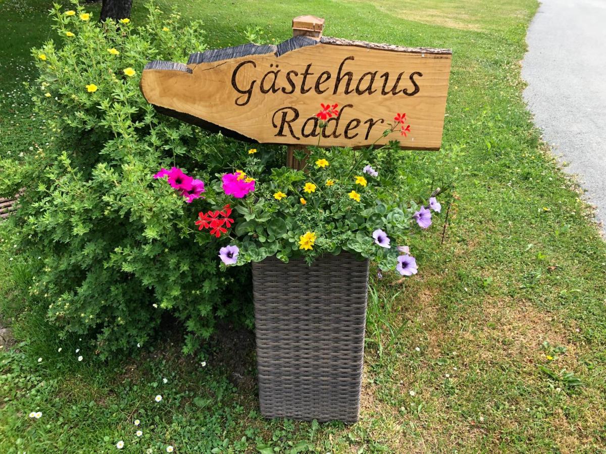 Gaestehaus Rader Weißbriach Buitenkant foto