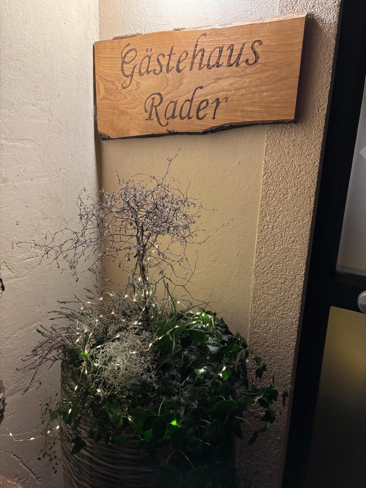 Gaestehaus Rader Weißbriach Buitenkant foto